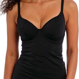 Freya Womens Jewel Cove Underwire Tankini Top